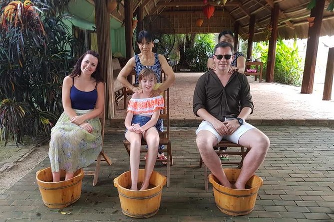 A Real Insight into Hoi An Village Island Experience & Hidden Gem - Cam Kim Island: grinding rice, making rice paper, then eating it