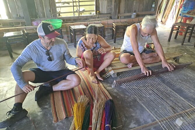Cam Thanh Coconut Village & Lantern Making Eco Tour in Hoi An - Round nets, cast nets, and real fishing skills