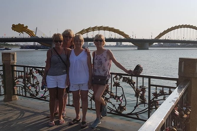 Da Nang city with Marble Mountain - Monkey Mountain-Dragon Bridge - Marble Mountains: five peaks, caves, and a pagoda pause