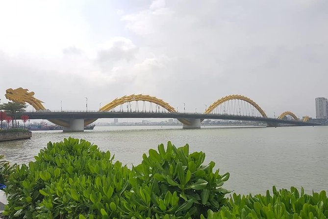 Da Nang city with Marble Mountain - Monkey Mountain-Dragon Bridge - Lunch or dinner included, plus the small value wins
