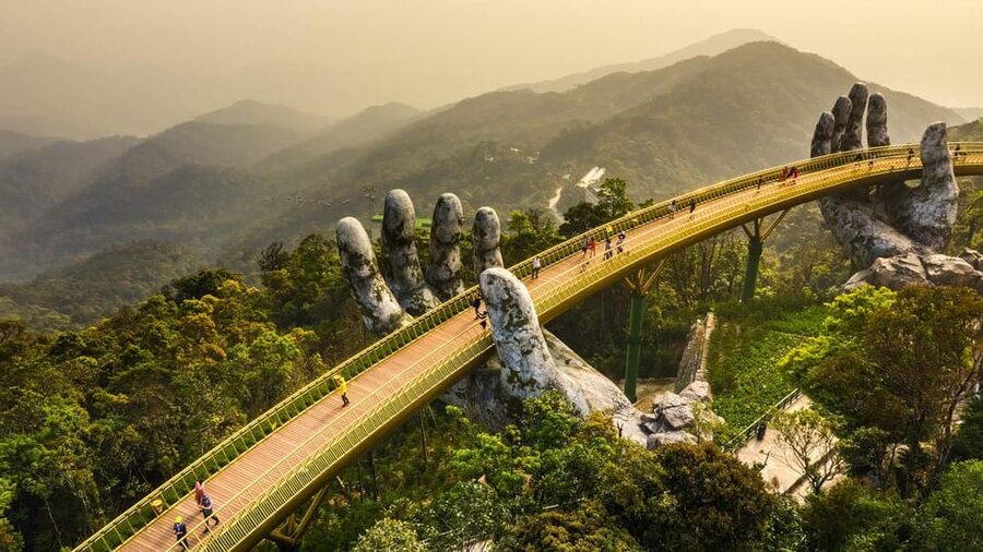 From Da Nang: Ba Na Hills Golden Bridge Private Tour & Lunch - Free on site games, slides, and what costs extra