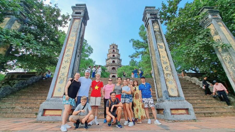 From Hue: Deluxe Private Tour - Perfume River Momentum: From Pagoda to the Citadel Walls