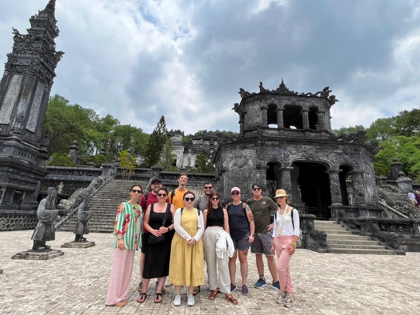From Hue: Deluxe Private Tour - Lunch in Hue: Bun Bo Hue, Banh Khoai, Nem Lui, and More
