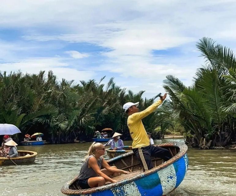 Hoi An Bamboo Basket Boat Ride in Water Coconut Forest - Floating Through Bay Mau Coconut Forest, and Why the Hat Matters