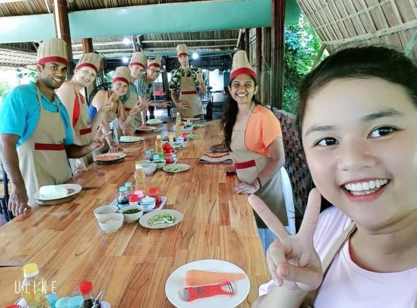 Hoi An: Cam Thanh Cooking Class & My Son Sanctuary Day Tour - Basket boat rowing: fun, practical, and good for photos