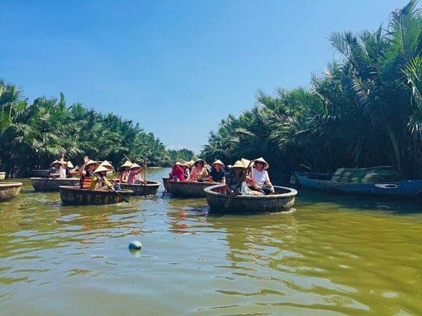 Hoi An: Cam Thanh tour on a Traditional Bamboo Basket Boat - Paddling practice and the basket boat race