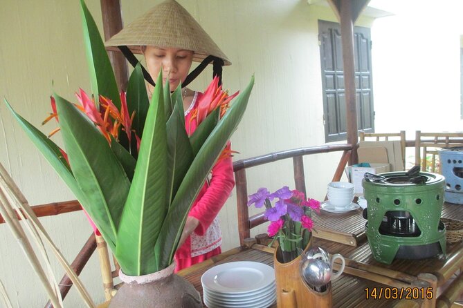 Hoi An Home Hosted Meal in Rice Farmer Home - The Rice-Farmer Dinner Schedule, From Hotel Pickup to Tea Break