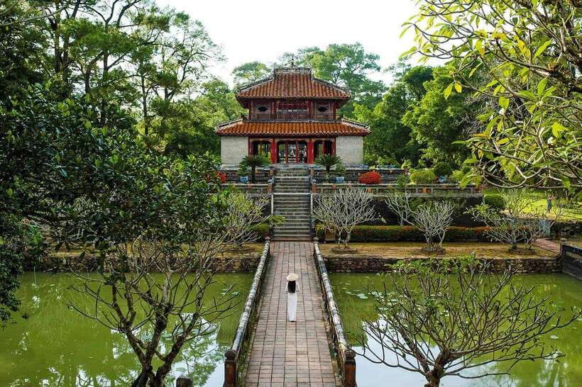 Hue Boat Tour On Perfume River with Royal Tombs - Minh Mang Tomb: when man-made design meets forest calm