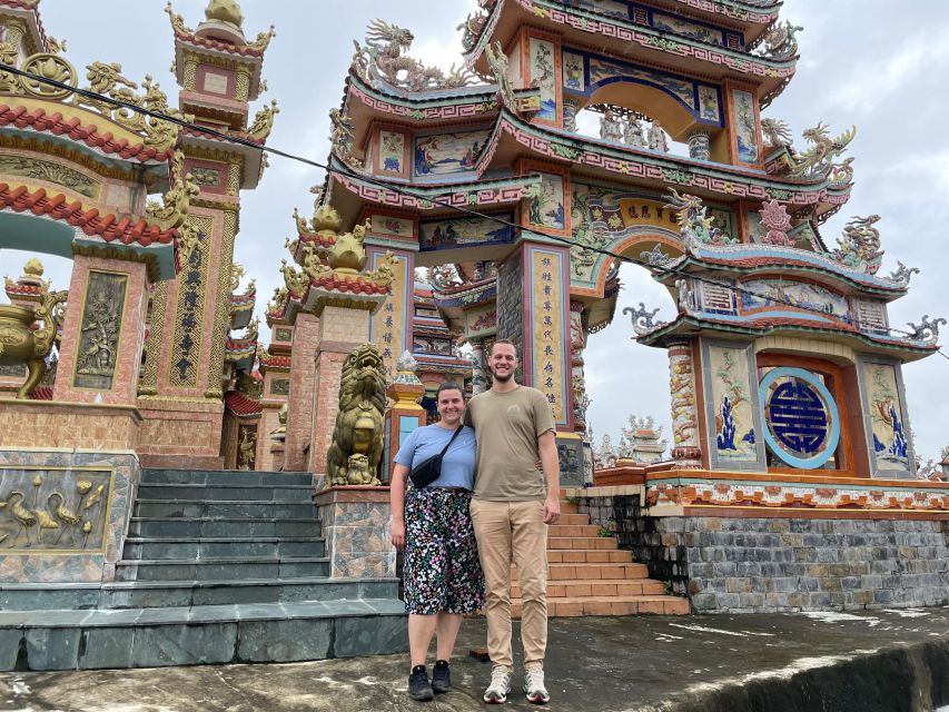 Hue: Transfer To Hoi An via Marble Moutain& An Bang Cemetery - Hai Van Pass: sea clouds and sharp-turn excitement