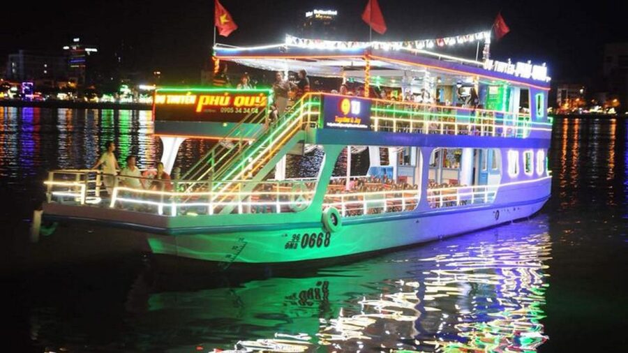 Lady Buddha, Marble Mountains, Da Nang by Night & Cruise - Dinner Break, Then Straight Into Da Nang Nightlife Mode