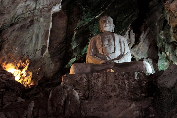 Marble Mountain and Linh Ung Pagoda Half Day from Hoi An/ Da Nang - Stop 2 at Linh Ung Pagoda, Son Tra Peninsula calm with big sky views