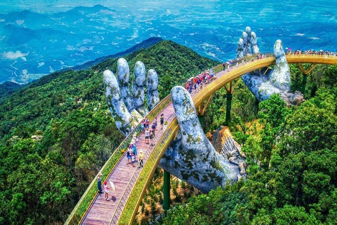 Marble Mountain - Golden Bridge - Ba Na Hills Full Day Private Tour - Marble Mountain Thuy Mountain: Caves, Pagodas, and the View Over Da Nang