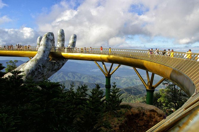 Marble Mountain - Golden Bridge - Ba Na Hills Full Day Private Tour - Weather Reality at Ba Na Hills: Rain Can Change the Vibe