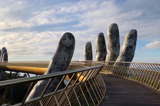 Marble Mountain - Golden Bridge - Ba Na Hills Full Day Private Tour - Ba Na Hills SunWorld: Golden Bridge and the Flower Garden Moment