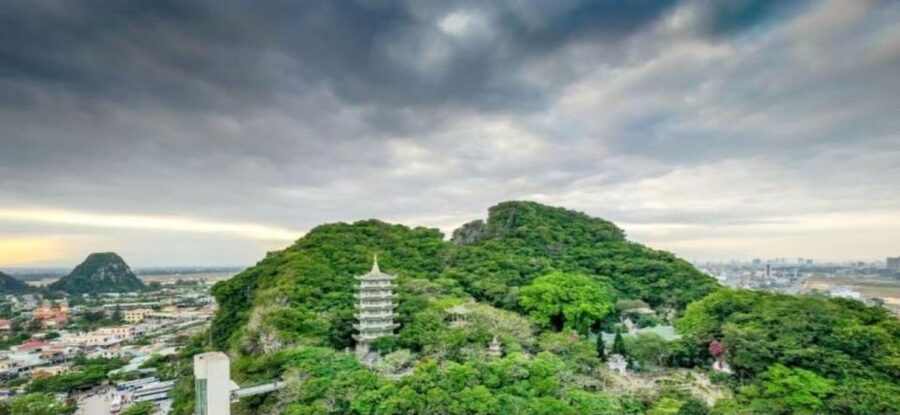 Marble Mountain - Monkey Mountain - Am Phu Cave Sunset Tour - Getting picked up, then out the door to Da Nang