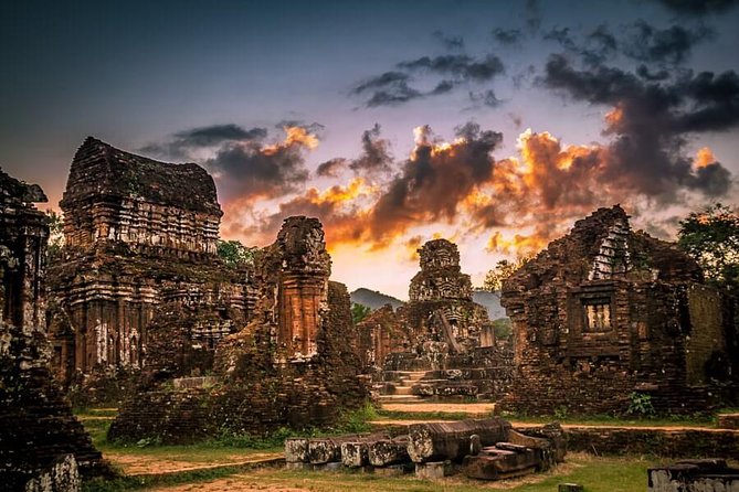 My Son Half Day Private Tour From Hoi An - Walking the ruins with an English-speaking guide