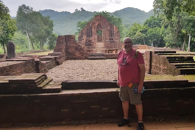 My Son Holyland in the Early Morning-UNESSCO World Heritage Site - Hindu tower-temples and the bas-relief details to spot
