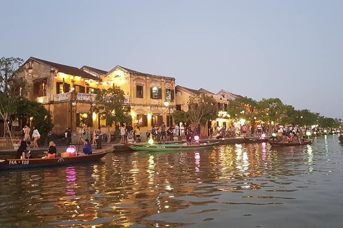 My Son Holyland , Marble Moutain,Hoi An Walking Tour with Night Market,Boat Ride - Price and value: what $128.21 includes, and what it does not