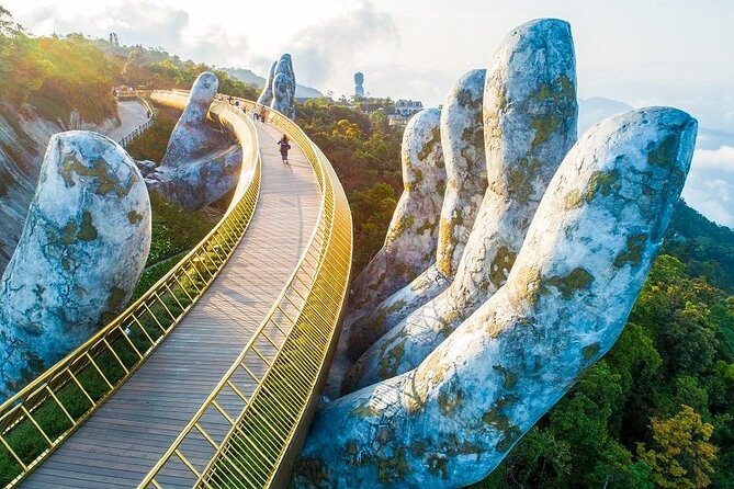 Private Bana Hills - Golden Hands Bridge Guided Tour with Lunch and Transfer - Key highlights you’ll feel right away