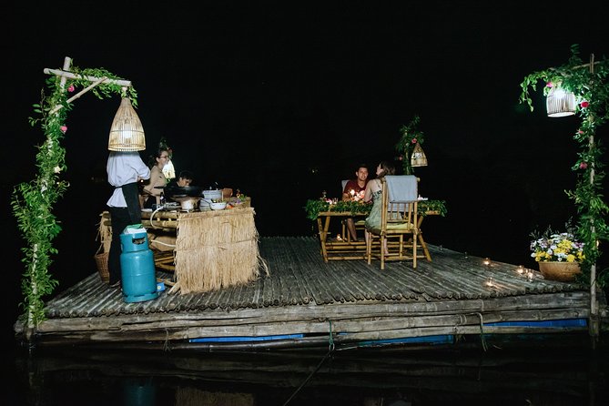 Romantic Dinning On The Bamboo Raft - Price and value at $185 per person, plus kids discounts
