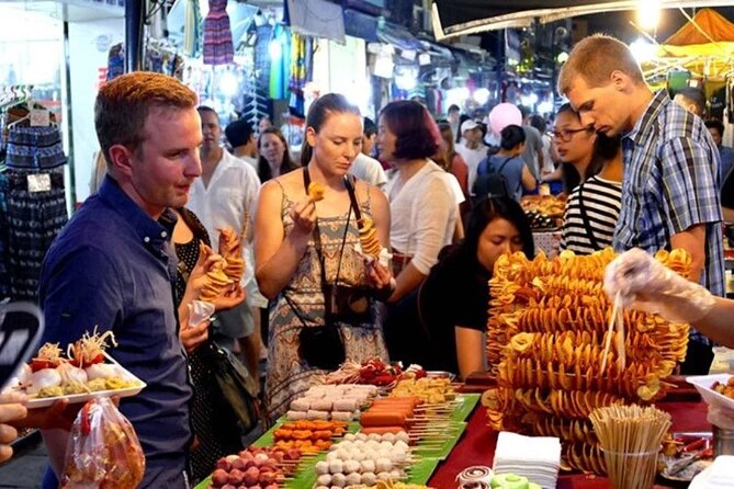 Street Food Walking Tours With Colourful Lanterns Boat Ride - Dinner on this tour: filling, local, and not just a token meal