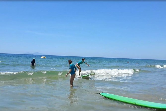 Surfboards rental on My Khe Beach - The shop setup: where your time on the water actually starts